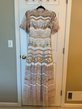 Needle & Thread Sequin Maxi Dress
